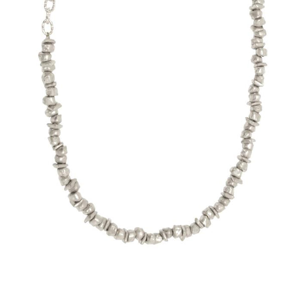 Chiseled Bead Necklace