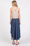 Smocked Waist Flowy Skirt - VNS16762
