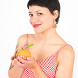 Orange Blossom Earrings