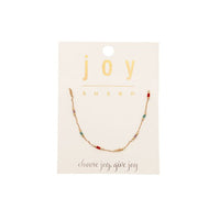 Multi Summer Brights Beaded Necklace