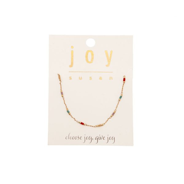 Multi Summer Brights Beaded Necklace