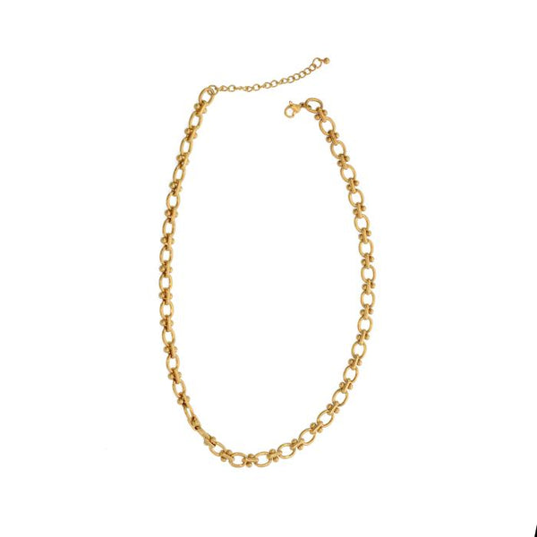 Mini Cable + Barbell Chain Necklace