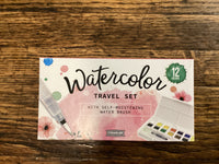 Watercolor Travel Set