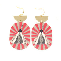 Party Moth Earrings