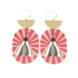 Party Moth Earrings