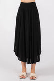 Smocked Waist Flowy Skirt - VNS16762