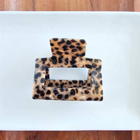 Carly Hair Claw - Cheetah // Fall, Clip, Stocking Stuffer