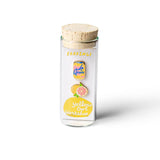 La Queen Earrings - Gold Sparkling Water Statement Studs