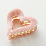 Juliette | VDay Heart Metal Claw Clip
