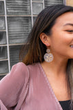 Zoey Earrings - Gold Flake // Holiday, Christmas