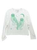 Owls Lauren Heavyweight Long Sleeve Crop Tee