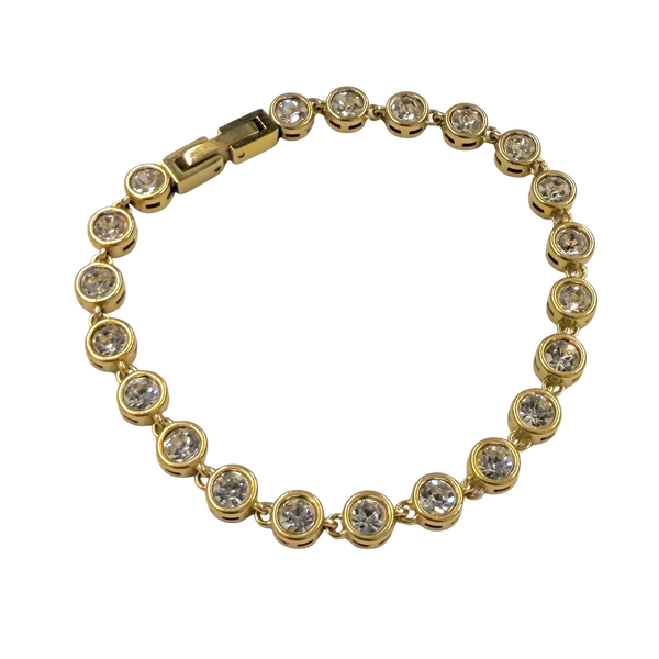 Evie Circle Diamond Bracelet