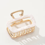 Harlow Core Rectangle Metal Claw Clip - Medium/Large