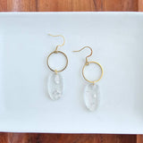 Rene Earrings - Silver Foil // Jewelry, Holiday, Christmas