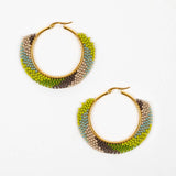 Swirl Hoop Earrings