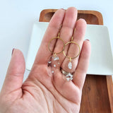 Rene Earrings - Silver Foil // Jewelry, Holiday, Christmas