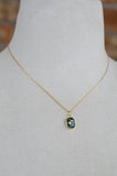 Celestial Gemstone necklace: Moonstone Sun / 20