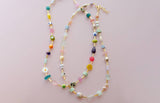 Mariposa Beaded Necklace: Bright