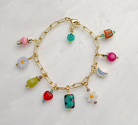 Colorful Charm Bracelet