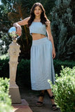 Two Piece Top and Skirt Set - DS50133