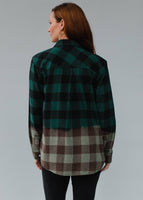 Green & Black Plaid Flannel