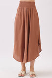 Smocked Waist Flowy Skirt - VNS16762