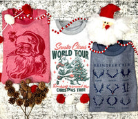 Vintage Inside Out Christmas Sweatshirts