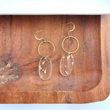 Rene Earrings - Gold Foil // Jewelry, Holiday, Christmas