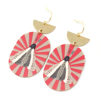 Party Moth Earrings
