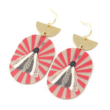 Party Moth Earrings