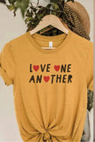 LOVE ONE ANOTHER Graphic T-Shirt