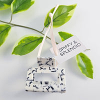 Carly Hair Claw - Marble // Clip, Stocking Stuffer