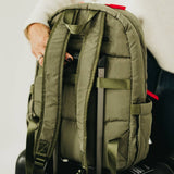 Go-To Organized Puffer Nylon Backpack