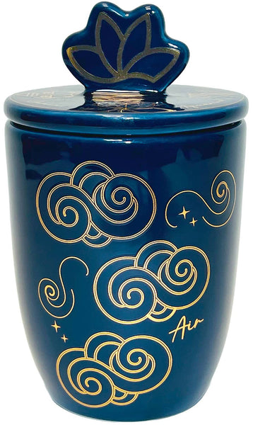 Four Elements Zodiac Candle - Air (Dark Blue)