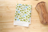 *NEW Spring Nasturtium Kitchen Towel, Natural Cotton