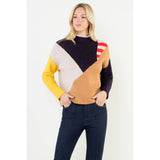 Long Sleeve Pattern Knit Sweater