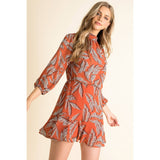 Geo Print Dress