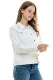 COTTON DENIM JEAN JACKET