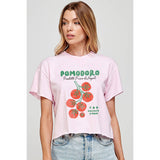 POMODORO GRAPHIC CROP TOP