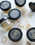 Gold Plated Paper Clips (Jar of 25) | Dog