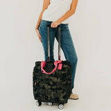 Tenley Quilted Tote Roller Bag