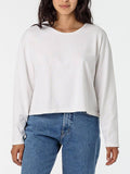 Owls Lauren Heavyweight Long Sleeve Crop Tee