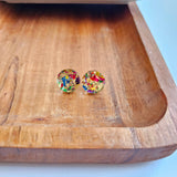 Sophie Studs - Gold Sparkle // Jewelry, Earrings, Holiday