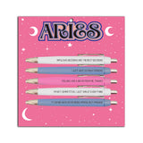 Aries Pen Set (astrology, zodiac, spring, pens, stationery)