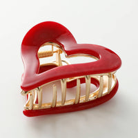 Juliette | VDay Heart Metal Claw Clip