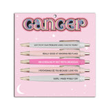 Cancer Pen Set (astrology, zodiac, funny, gifts, pens)