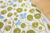 *NEW Spring Nasturtium Kitchen Towel, Natural Cotton