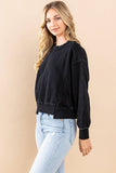 CT8623S-Cropped Sweatshirt