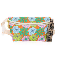 83858: Fanny Pack |Ultra-Slim| Recycled RPET | Floral Orange