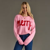 Pink Merry Sweater